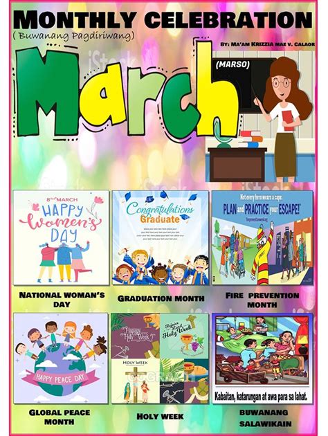 MONTHLY CELEBRATIONS (New Designs) Free! .